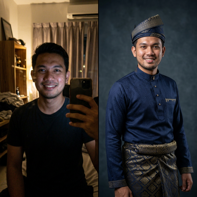 Momen Raya & Keluarga