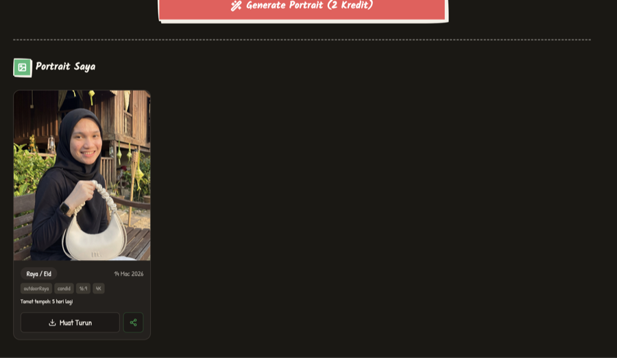 Download your portrait